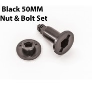 Black Bolt/Nut Set 50MM Distance Centerline